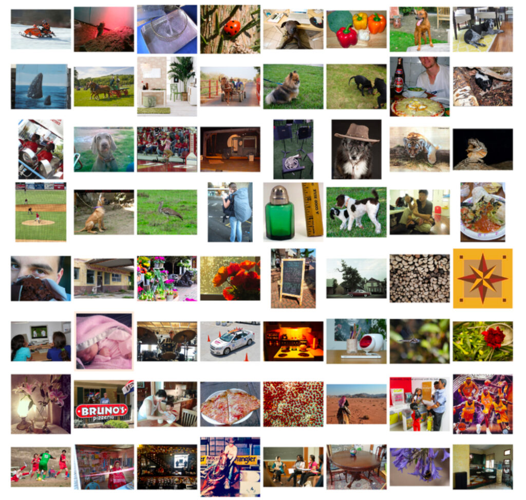 Banco de imágenes ImageNet para clasificación de imágenes.