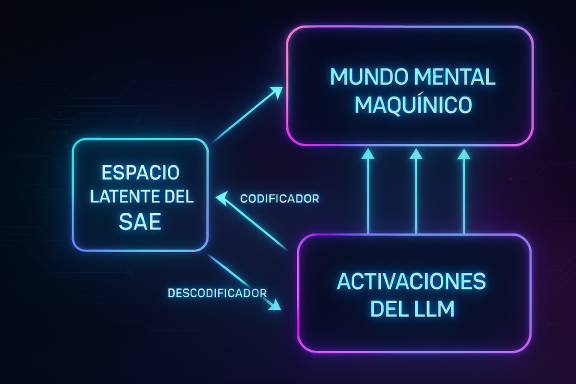 Conceptos interconectados de IA