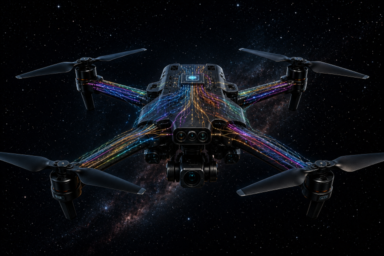 Dron vivo
