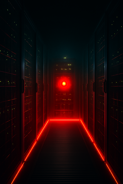 El ojo rojo del centro de datos